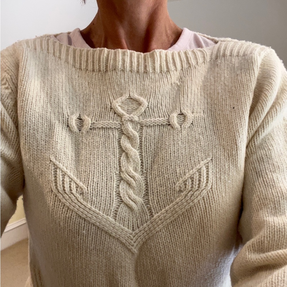 Beautiful Irish knit sweater